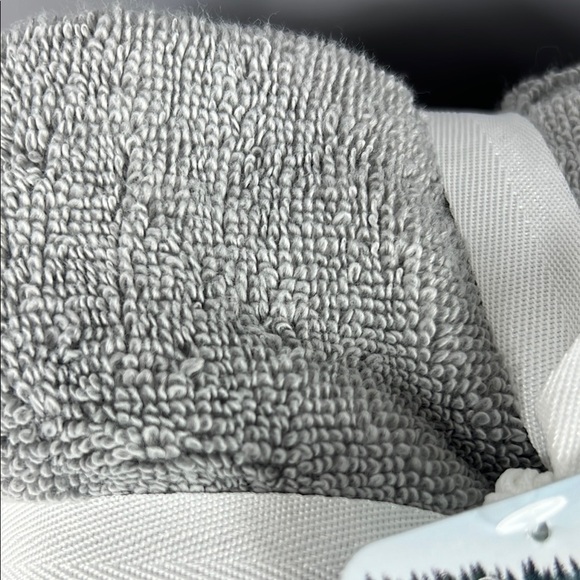 Loft by Loftex 4 Washcloths Gray 100% Cotton Ultra Soft ECO LOFT 4 pc NEW - Picture 3 of 7